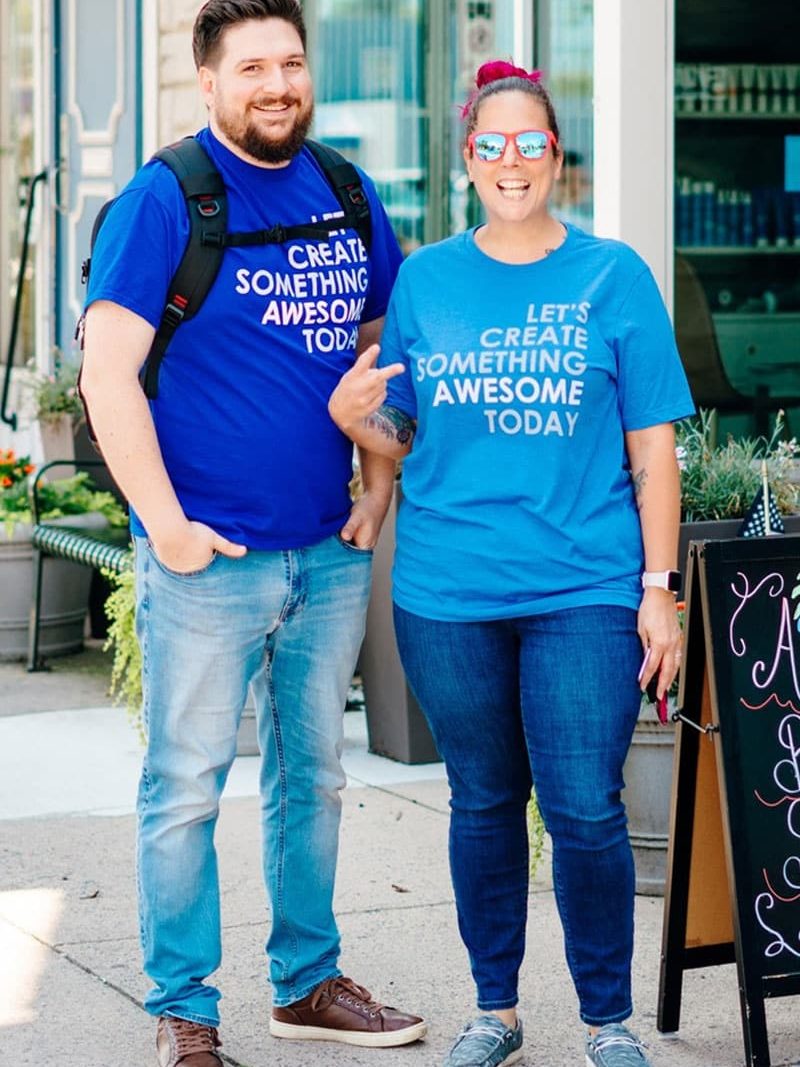 Let's Create Something Awesome Today T-Shirt