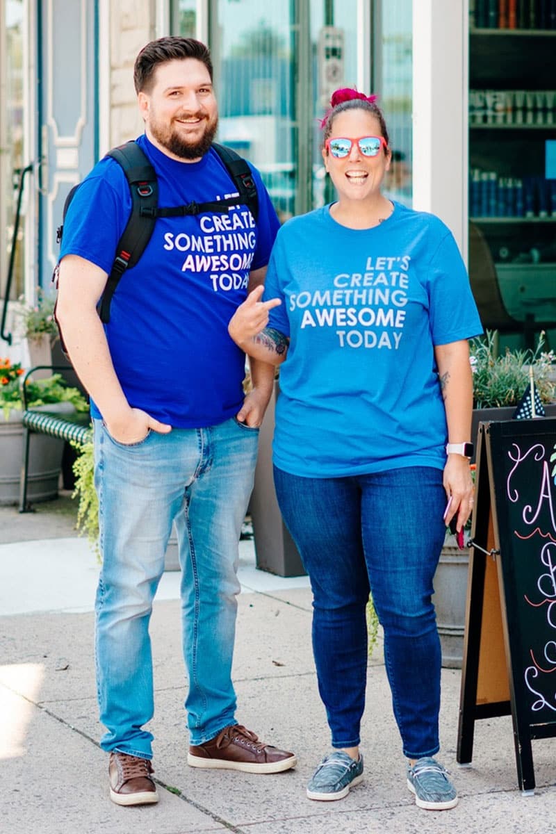 Let's Create Something Awesome Today T-Shirt