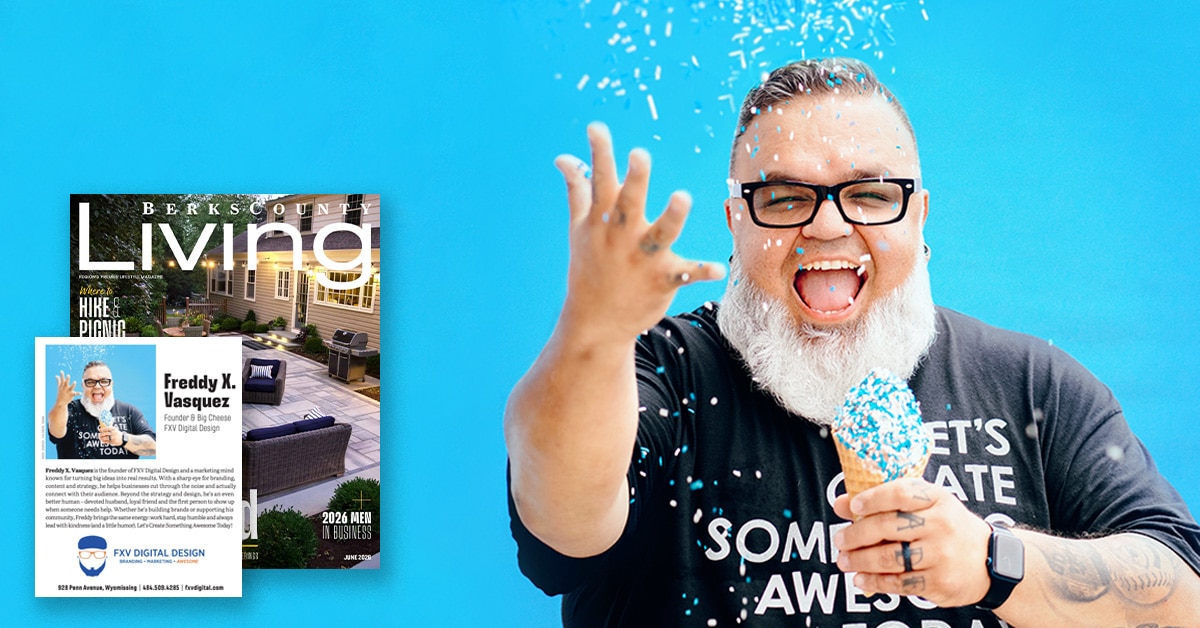 2026 Men in Business Feature: Freddy X. Vasquez of FXV Digital Design